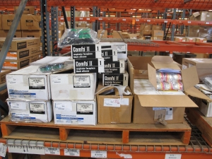 LOT TO INCLUDE: RESPIRATORS, RESPIRATOR CARTRIDGES, AIR FILTER ASSEMBLIES, ALL PURPOSE ABSORBENT, PLASTIC FACE HOODS. LOADING & HANDLING FEE $15-4177